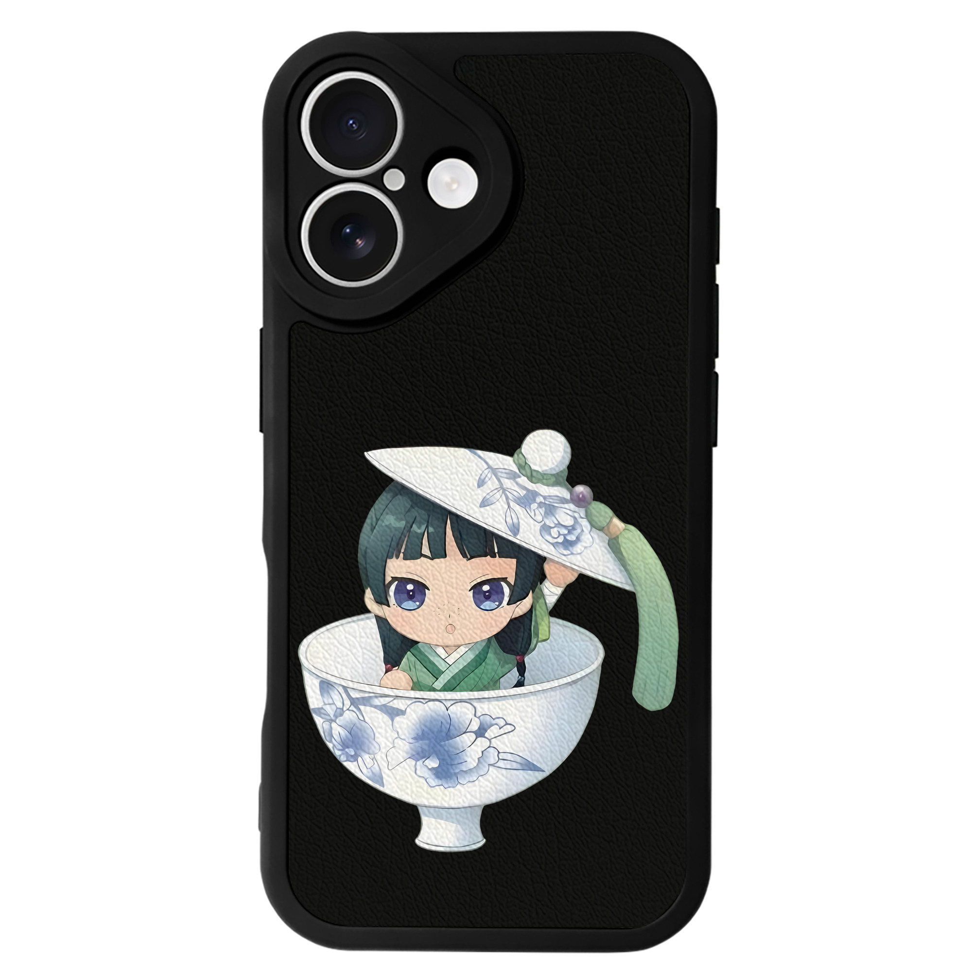 （画像用） 薬屋のひとりごと The Apothecary Diaries 【iPhone 16シリーズ対応】シリコンスマホケース（レザー調） 材質：シリコン